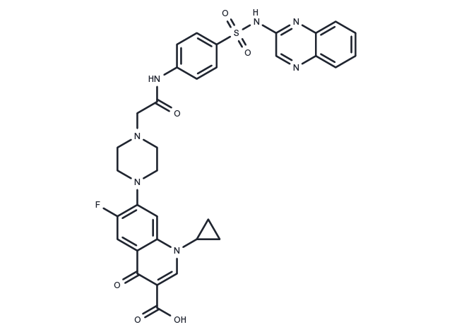 Topoisomerase IV inhibitor 2 Chemical Structure
