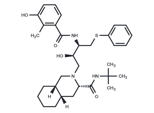Nelfinavir Chemical Structure