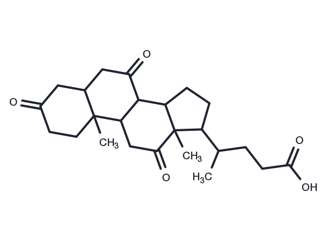 Dehydrocholic acid Chemical Structure