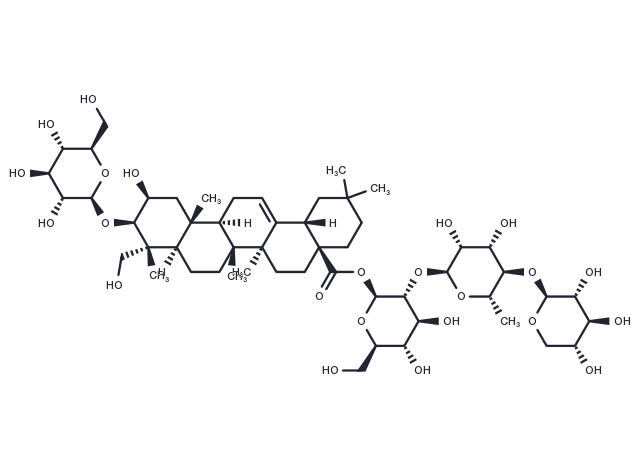 Polygalasaponin F Chemical Structure