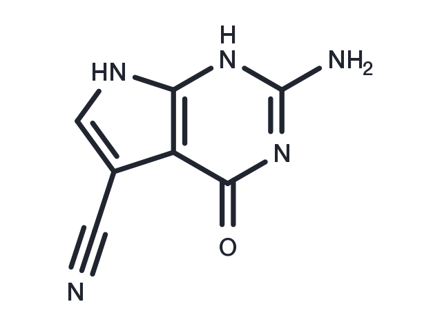7-Cyano-7-deazaguanine Chemical Structure
