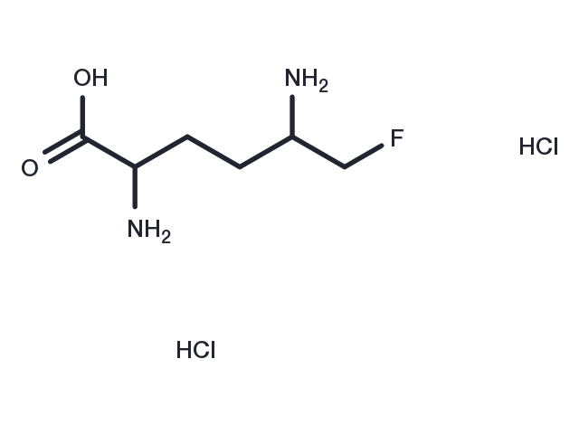 5-Fluoromethylornithine dihydrochloride Chemical Structure