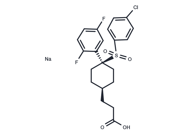 MK-0752 Sodium Chemical Structure