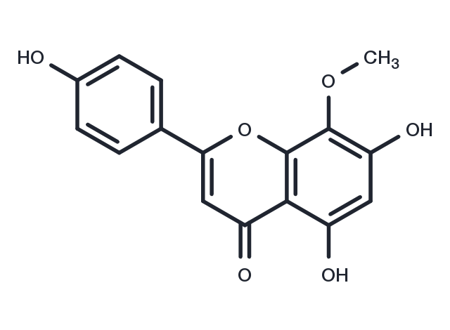 4'-Hydroxywogonin Chemical Structure