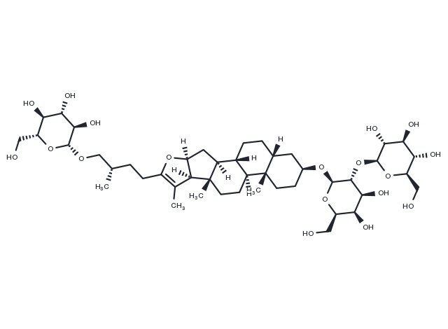 Timosaponin B III Chemical Structure