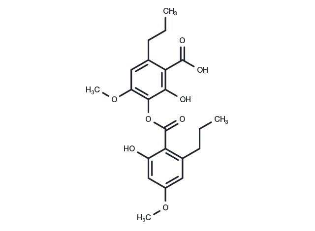 Sekikaic Acid Chemical Structure