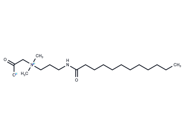 Lauramidopropyl betaine Chemical Structure