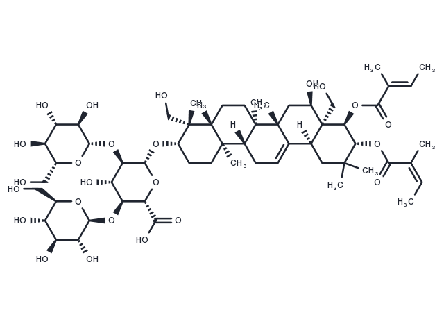 Isoaesculioside D Chemical Structure