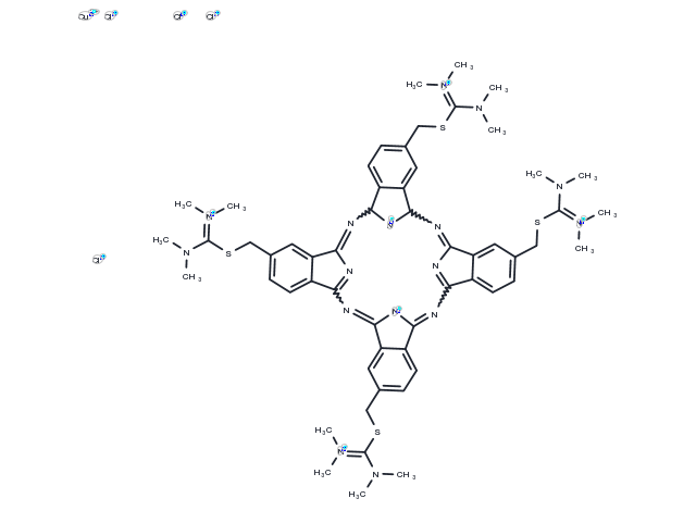 Alcian blue Chemical Structure
