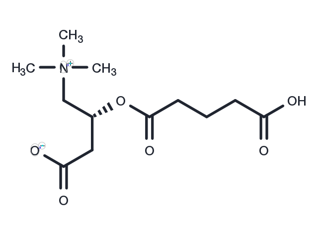 Glutarylcarnitine Chemical Structure