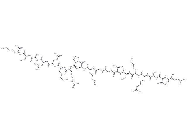 Histone H3 (5-23) Chemical Structure