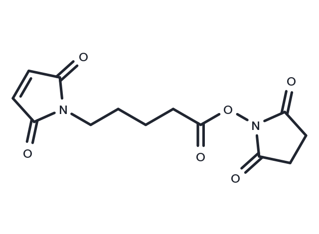Mal-C2-NHS ester Chemical Structure