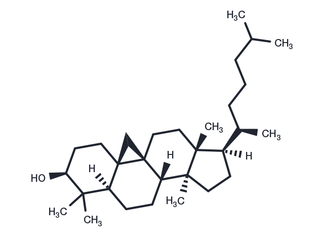 Cycloartanol Chemical Structure
