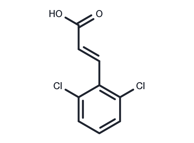 3-(2,6-Dichlorophenyl)acrylic acid Chemical Structure
