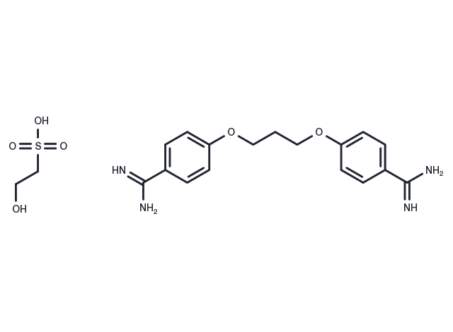 Propamidine isethionate Chemical Structure