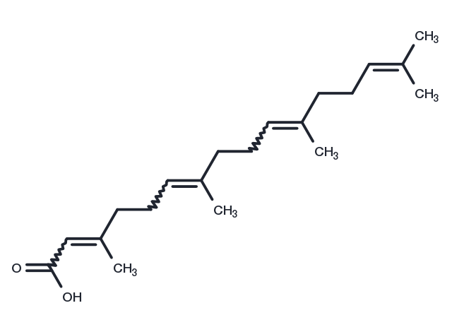 Geranylgeranoic Acid Chemical Structure