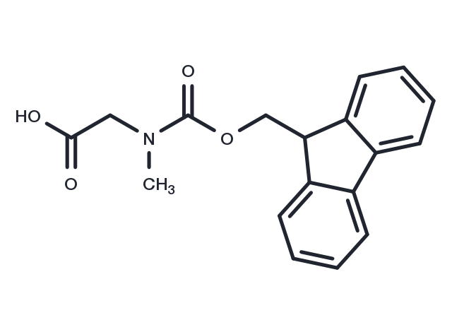 Fmoc-Sar-OH Chemical Structure