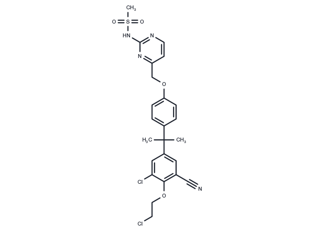 Masofaniten Chemical Structure