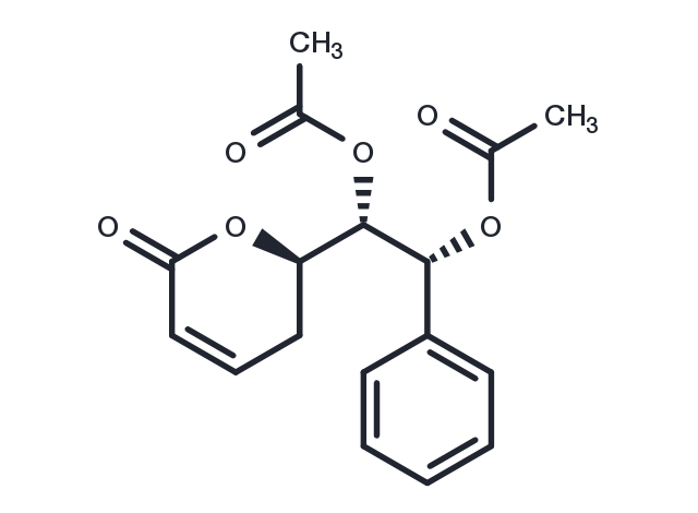Goniodiol diacetate Chemical Structure
