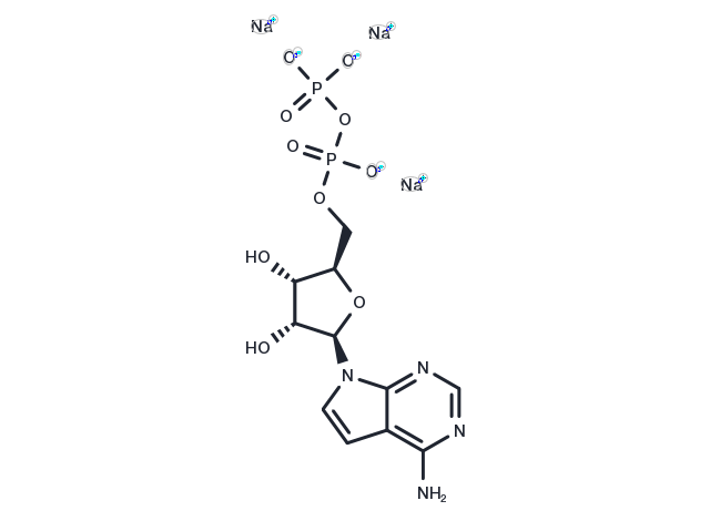 7-Deazaadenosine-5'-O-diphosphate sodium Chemical Structure