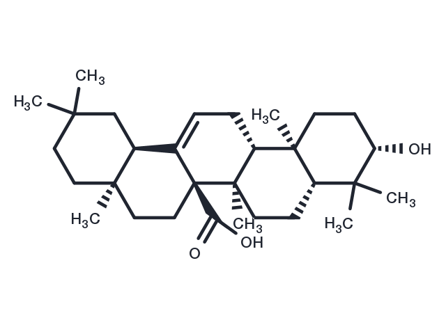 Beta-Peltoboykinolic acid Chemical Structure