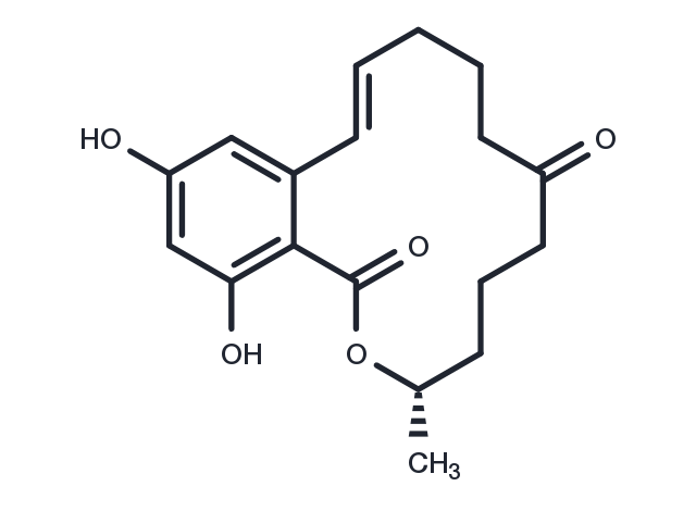 Zearalenone Chemical Structure