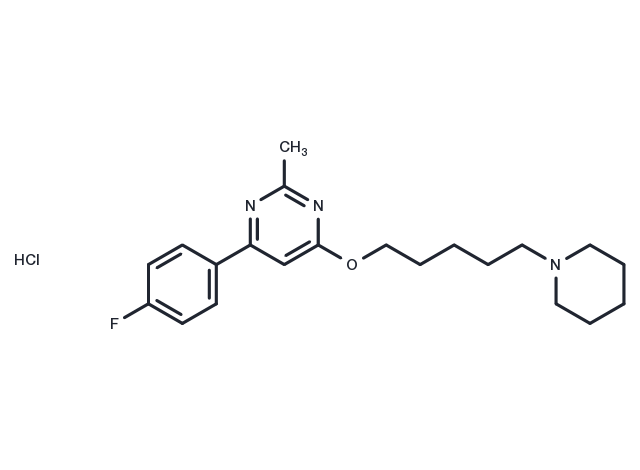 Enecadin HCl Chemical Structure