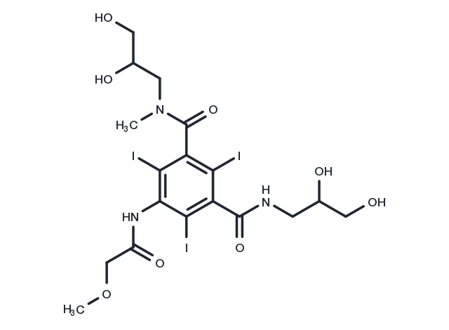 Iopromide Chemical Structure