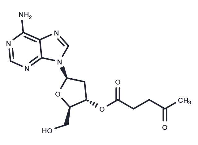 3’-O-Levulinyl-2’-deoxyadenosine Chemical Structure