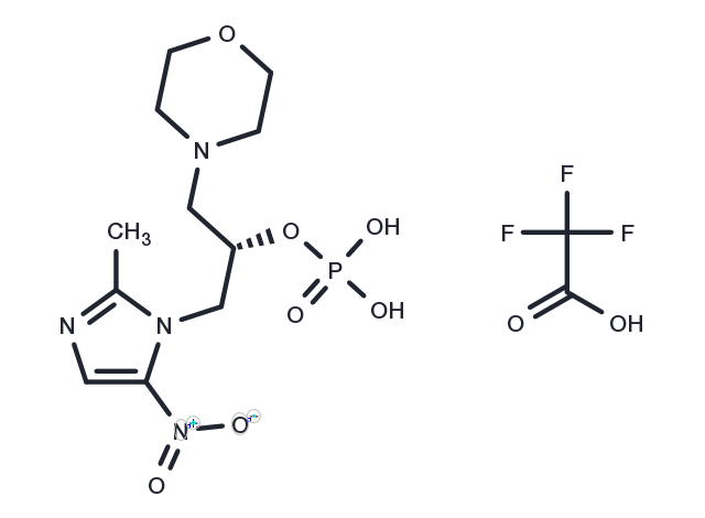 Levorotation nimorazole phosphate ester TFA Chemical Structure