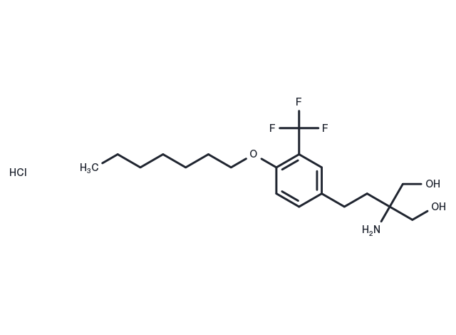 Amiselimod hydrochloride Chemical Structure