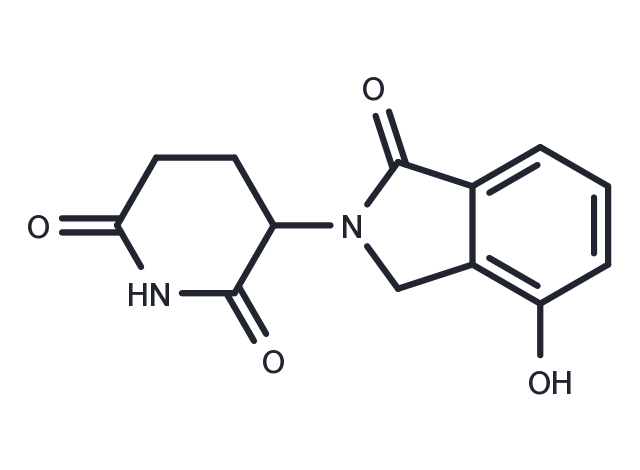 Lenalidomide-4-OH Chemical Structure