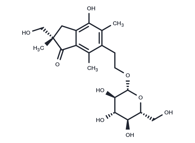 Onitisin 2'-O-glucoside Chemical Structure