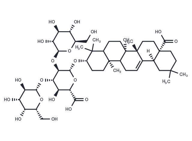 Calendulaglycoside B Chemical Structure