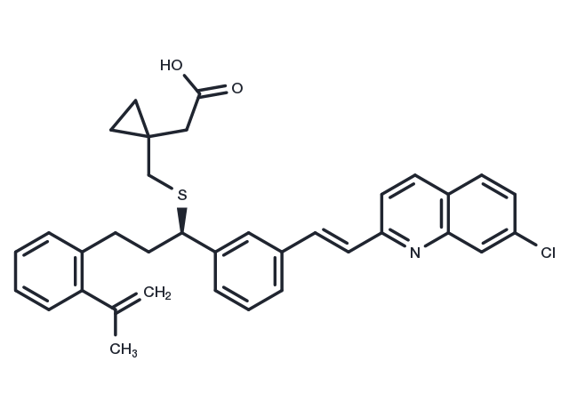 Montelukast methylstyrene Chemical Structure