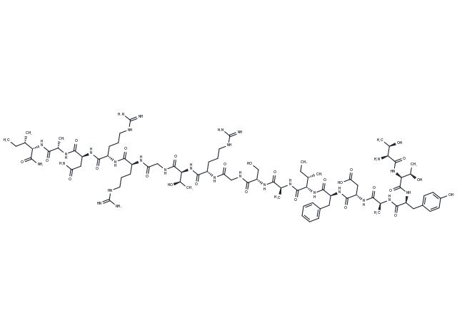 PKI(5-22)amide Chemical Structure