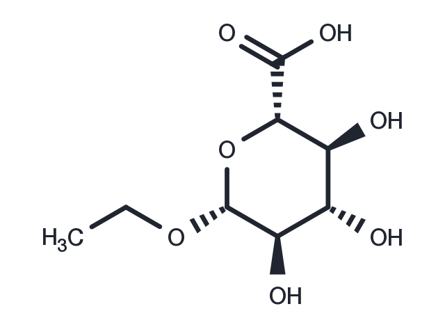 Ethyl glucuronide Chemical Structure