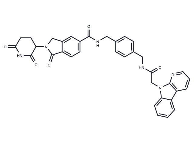 c-Myc inhibitor 7 Chemical Structure