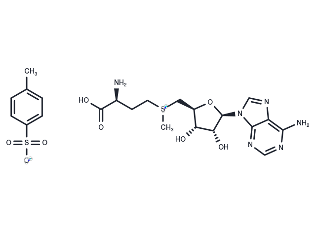 S-(5'-Adenosyl)-L-methionine tosylate Chemical Structure