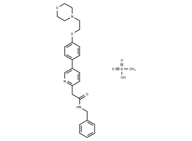 Tirbanibulin Mesylate Chemical Structure