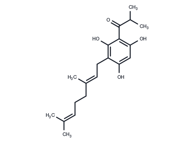 2-Geranyl-4-isobutyrylphloroglucinol