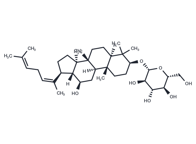 Ginsenoside Rh3 Chemical Structure
