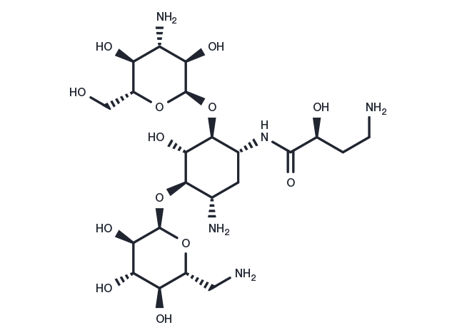 Amikacin Chemical Structure