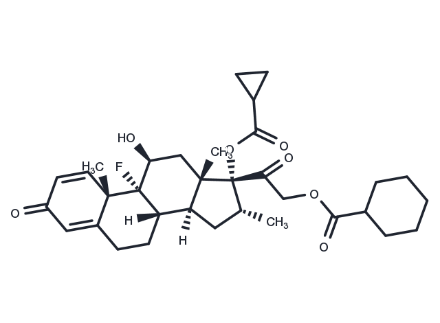 Dexamethasone cipecilate Chemical Structure