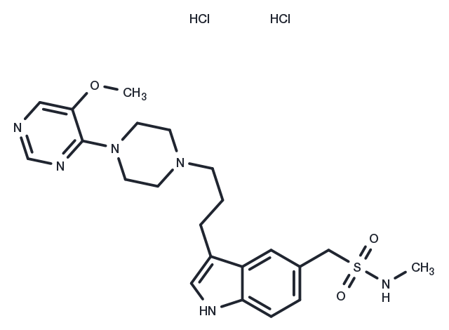 Avitriptan HCl Chemical Structure
