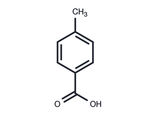 p-Toluic Acid Chemical Structure