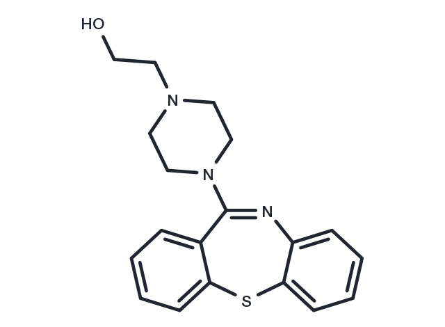 Quetiapine hydroxy impurity Chemical Structure
