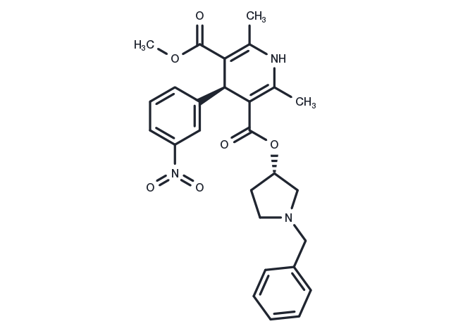 Barnidipine Chemical Structure