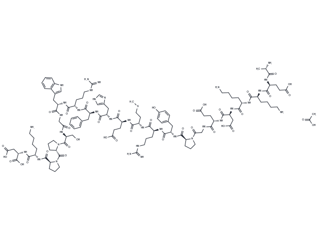 Beta-MSH (1-22) (human) acetate