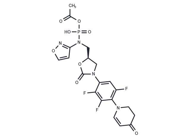 Contezolid acefosamil Chemical Structure